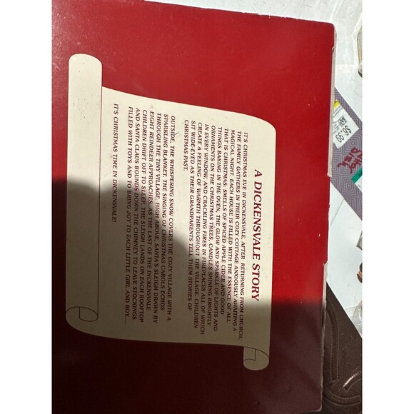 Lemax 1993 Dickensvale Christmas Shoppe Village House Lighted Vintage - Picture 2 of 4